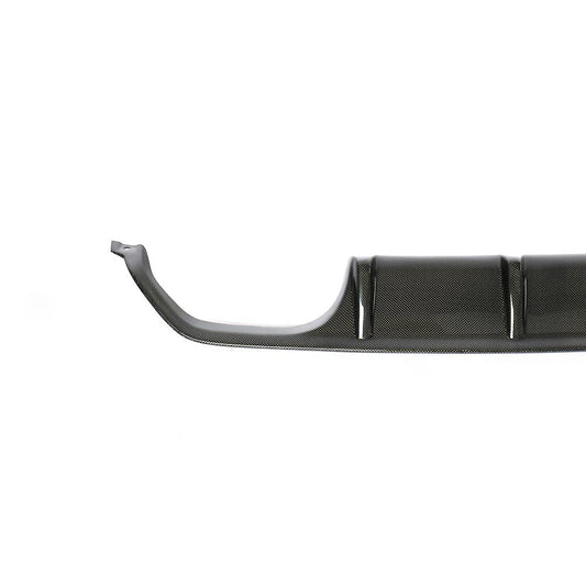Closeup of the Performance Style Carbon Fiber Rear Diffuser for BMW F80 & F82
