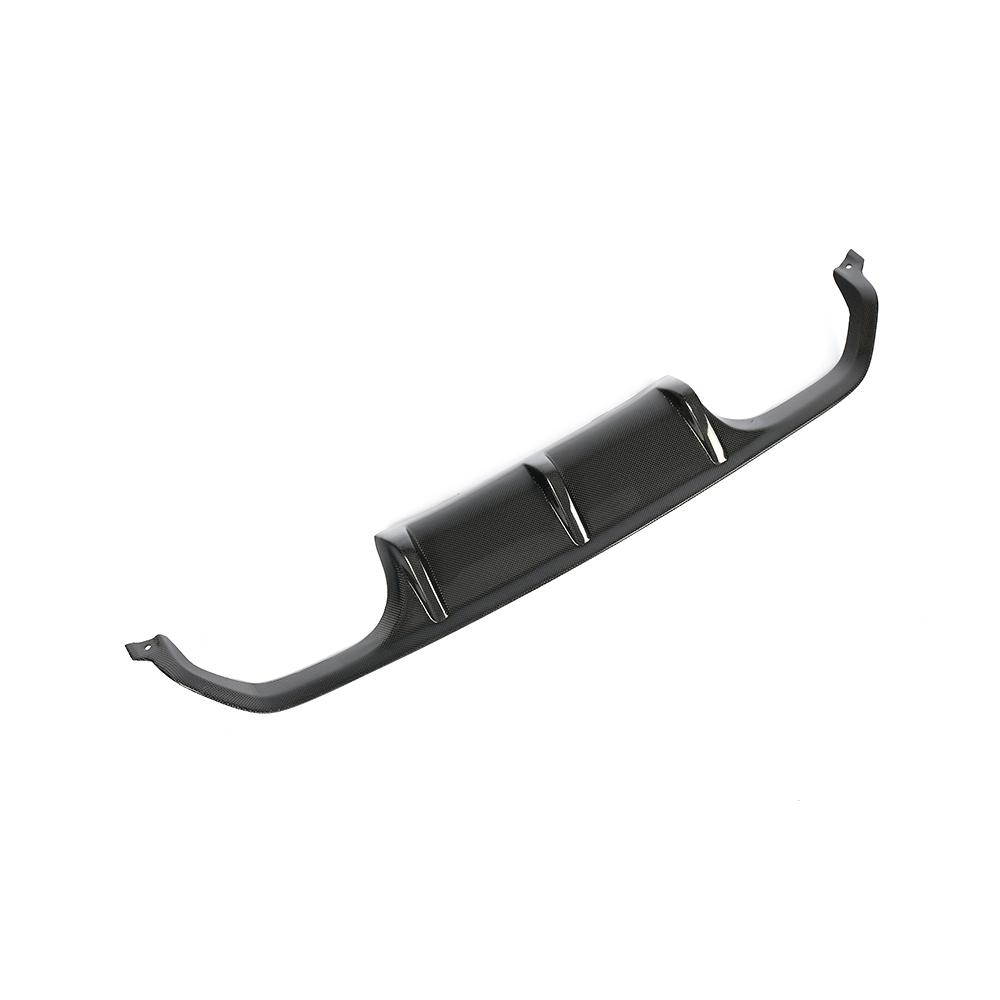 Angled View of the Performance Style Carbon Fiber Rear Diffuser for BMW F80 & F82