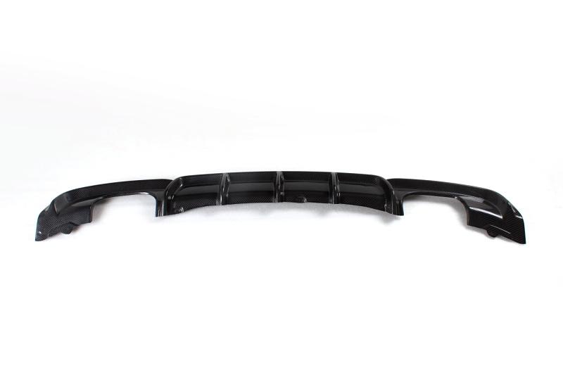 Top View of the Premium Carbon Fiber Diffuser for BMW F30