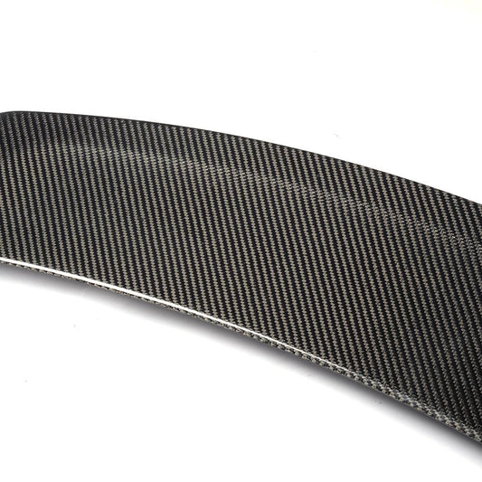 Weave pattern on the R Style Carbon Fiber Trunk Spoiler for Mercedes-Benz C-Class W205 (2015-2021)