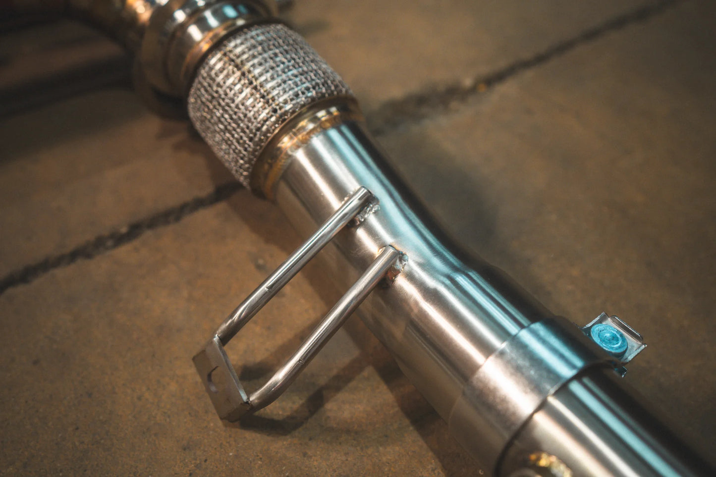Detail on the Valvetronic Audi R8 True F1 / Valved Exhaust System