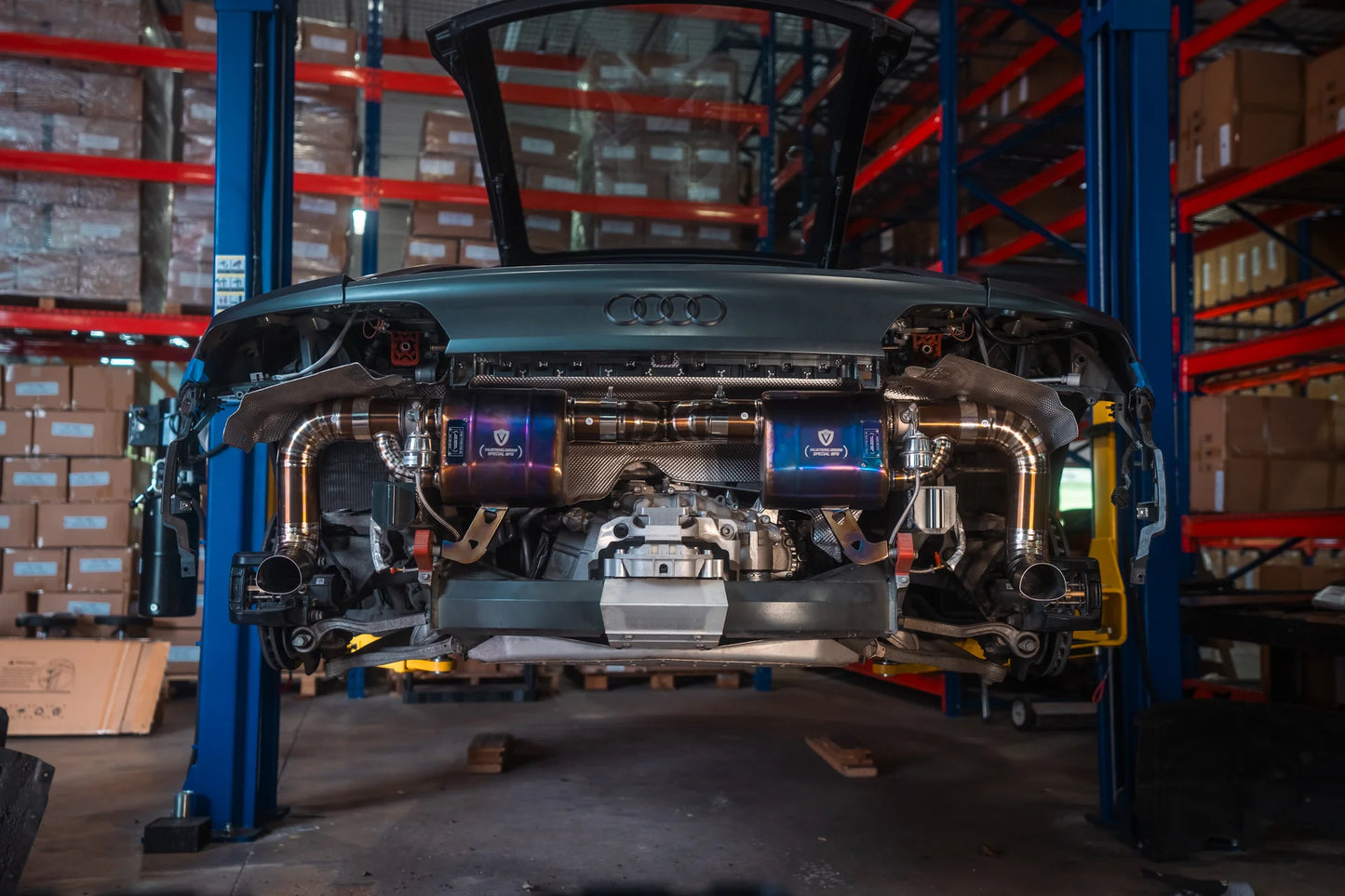 Install on the Valvetronic Audi R8 True F1 / Valved Exhaust System