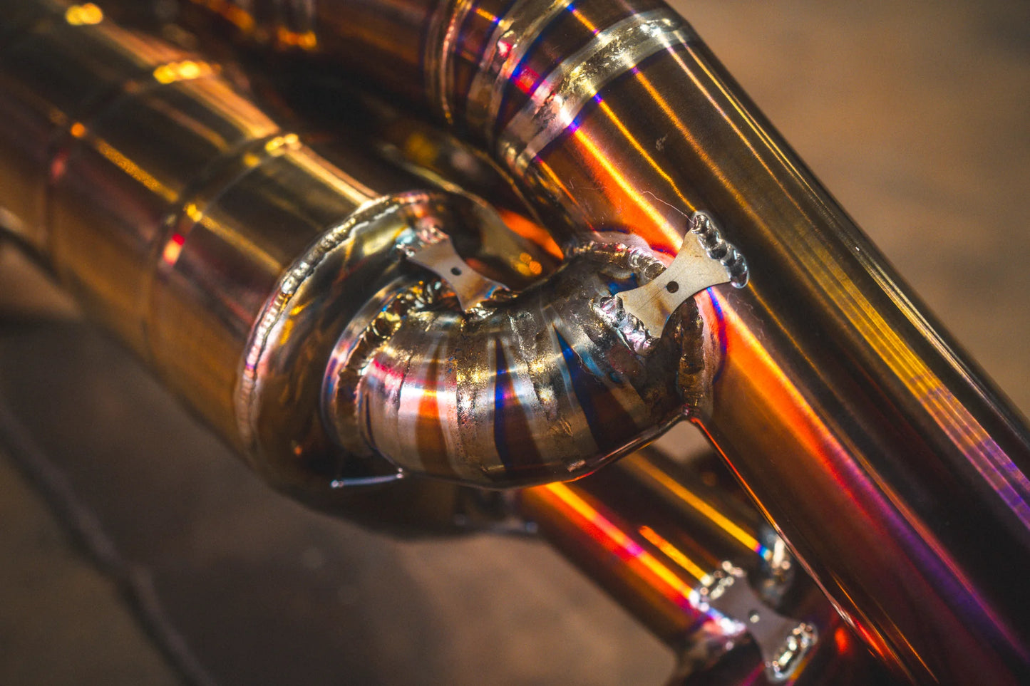 Welding on the Valvetronic Audi R8 True F1 / Valved Exhaust System