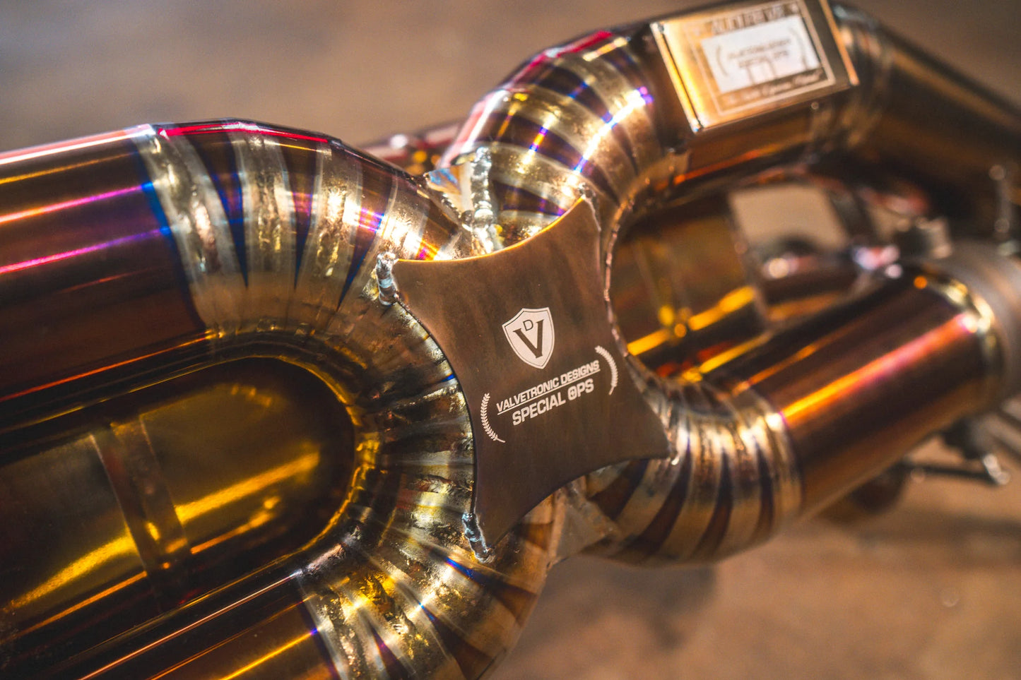 Welding of the Valvetronic Audi R8 True F1 / Valved Exhaust System