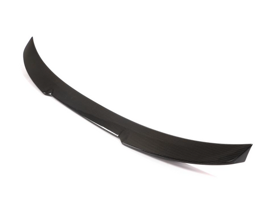 Dynamic side angle of ML Style carbon fiber trunk spoiler for BMW F30 and F80