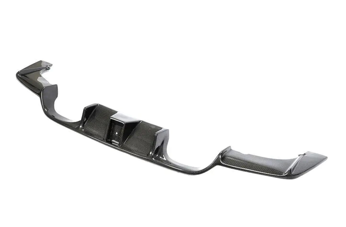 Carbon Fiber Diffuser for BMW F80 and F82 with Brake Light