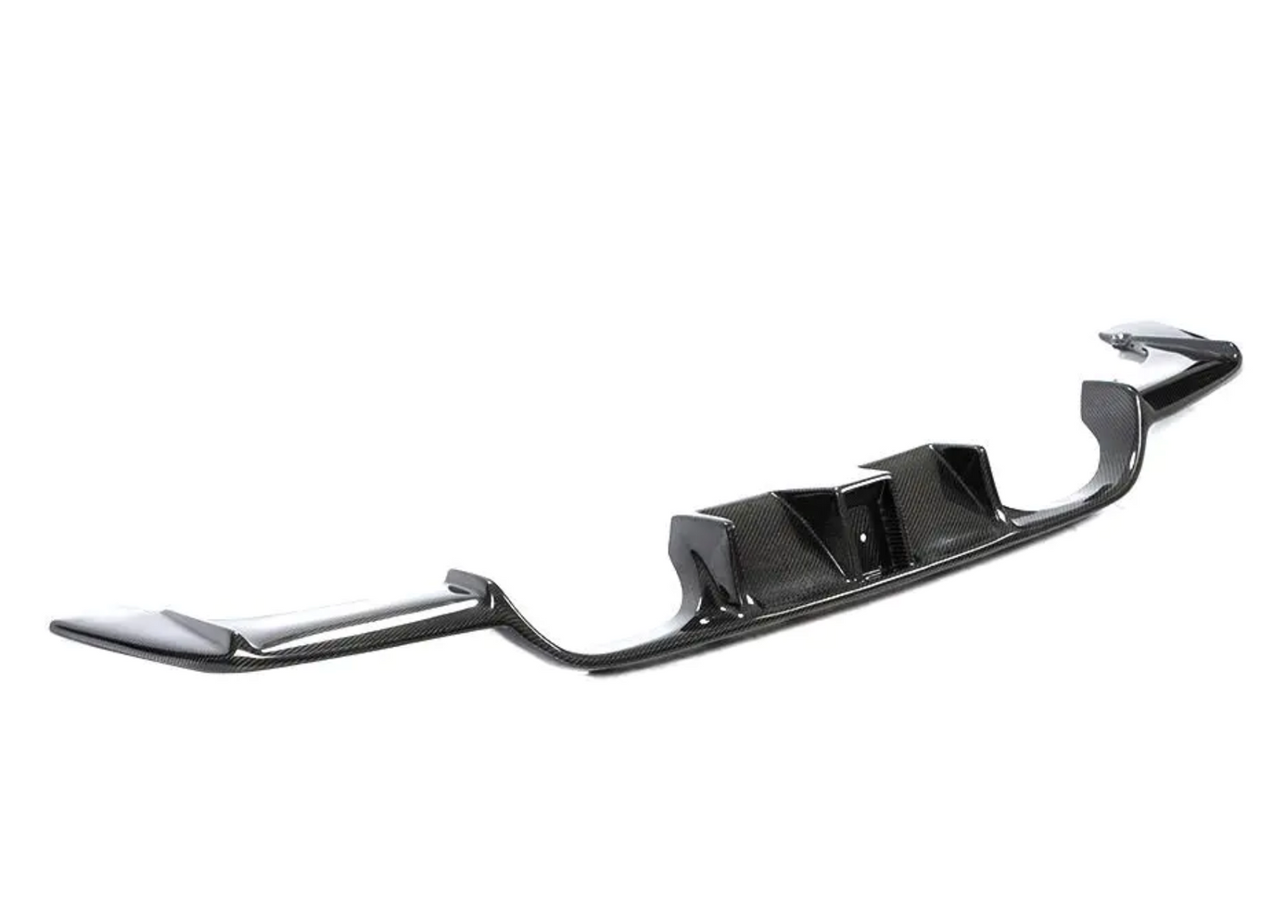 Carbon Fiber Diffuser for BMW F80 and F82 with Brake Light