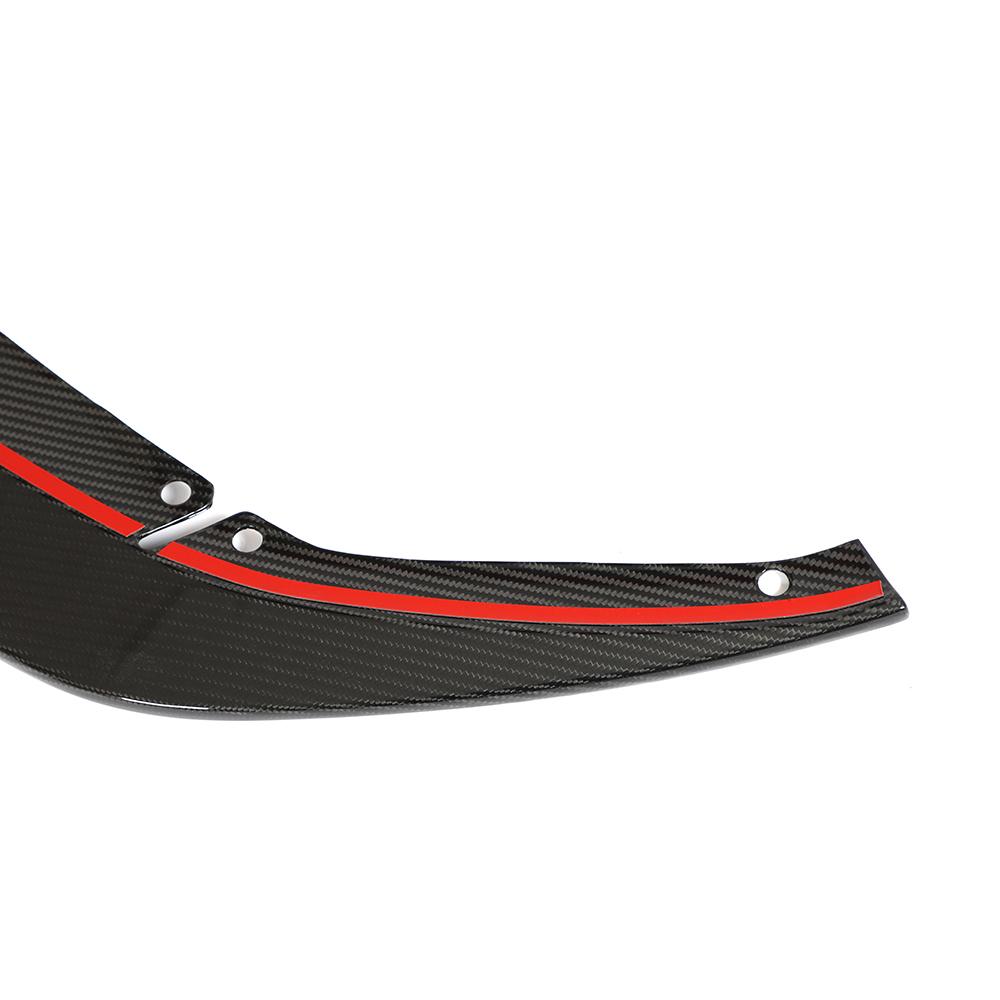 3 Piece ST Style Dry Carbon Fiber Front Lip for BMW M5 F90 LCI (2021-2023)