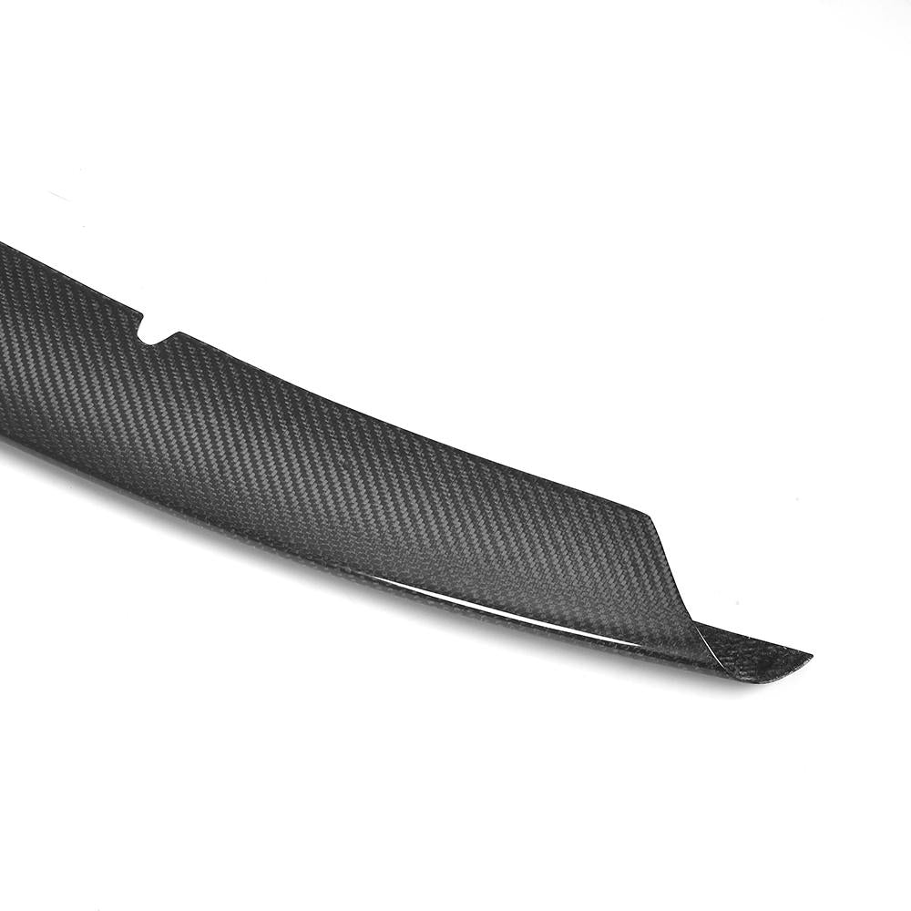 Carbon weave on the 3-Piece ML Style Carbon Fiber Front Lip for Mercedes-Benz W213 (2017-2020)