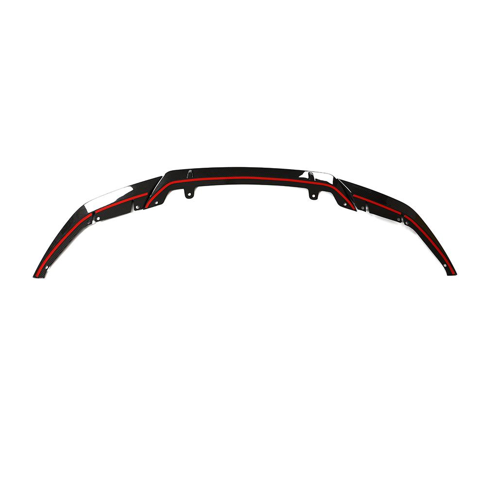 3 Piece ST Style Dry Carbon Fiber Front Lip for BMW M5 F90 LCI (2021-2023)