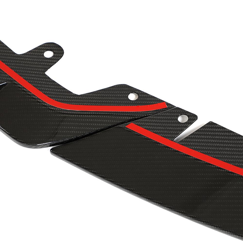 3 Piece ST Style Dry Carbon Fiber Front Lip for BMW M5 F90 LCI (2021-2023)