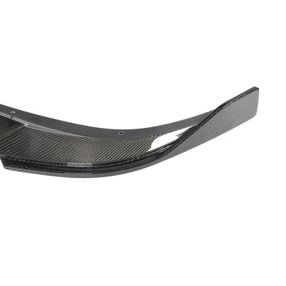 Corner of the 3D Style Carbon Fiber Front Lip for BMW G20 LCI