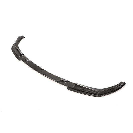 Side View of the 3D Style Carbon Fiber Front Lip for BMW G20 