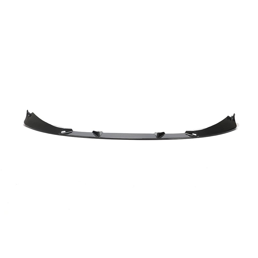 Front Angle of the 3D Style Carbon Fiber Front Lip for BMW M3 & M4 G80/G82