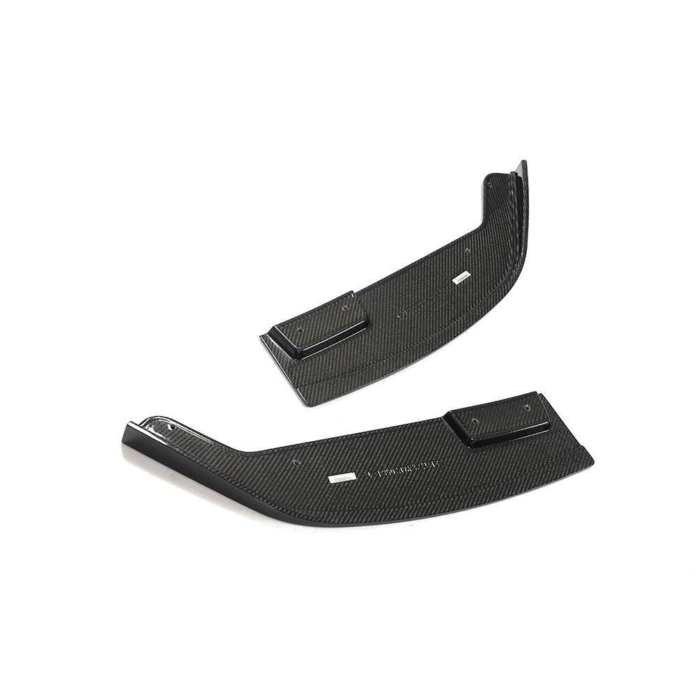 Sides of the 3D Style Carbon Fiber Front Lip for BMW M3 & M4 G80/G82