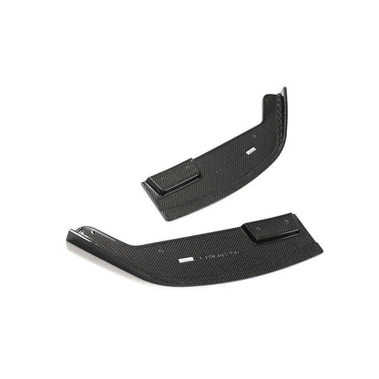 Sides of the 3D Style Carbon Fiber Front Lip for BMW M3 & M4 G80/G82