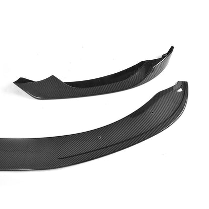 Closeup of the AC Style Carbon Fiber Front Lip for BMW F80 & F82