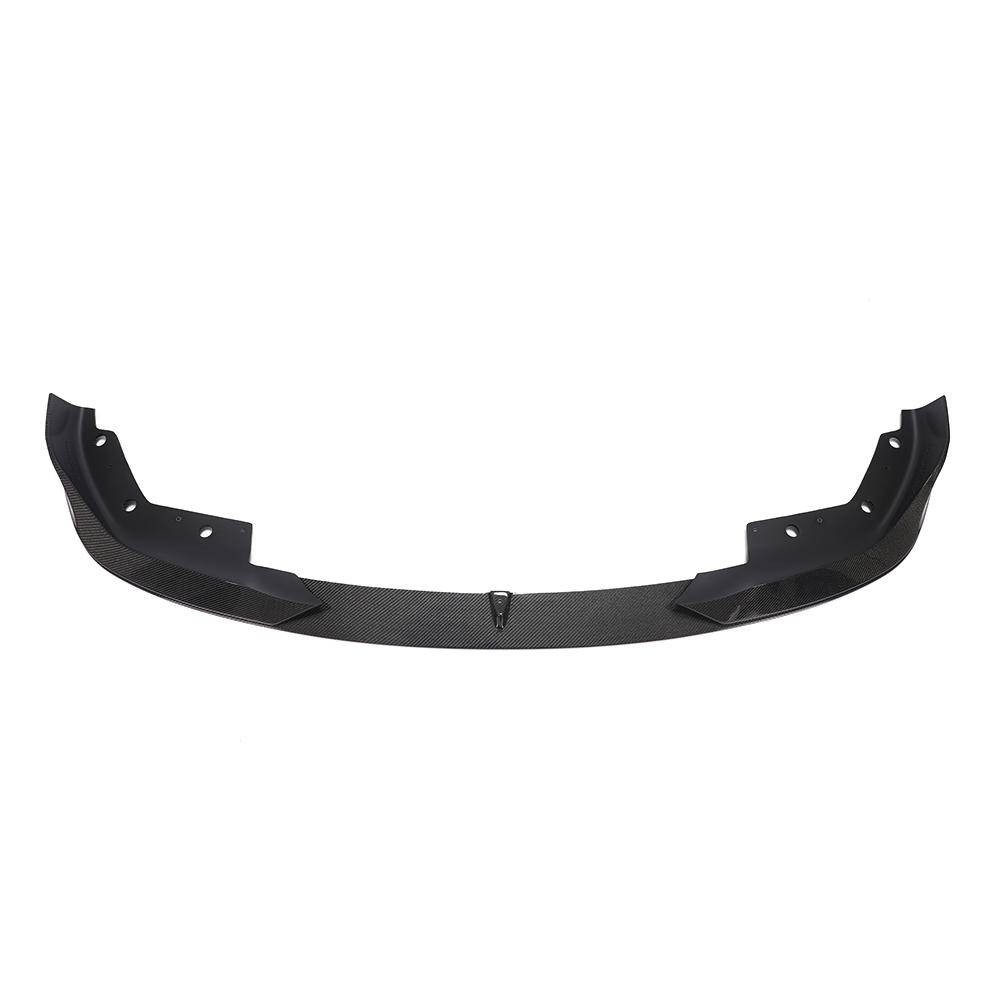 Top View of the AC Style Carbon Fiber Front Lip for BMW G20