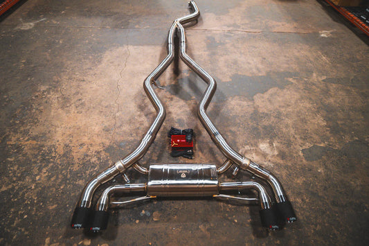 Full Kit of the BMW G20/G22 M340i/M440i Valved Sport Exhaust System