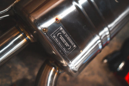 Special Ops Logo on the BMW G20/G22 M340i/M440i Valved Sport Exhaust System