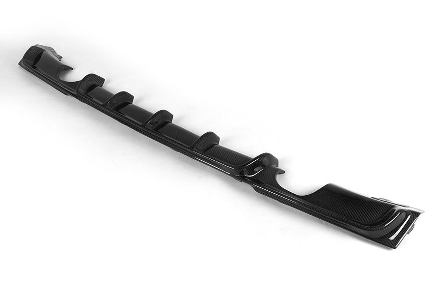 Back View of the IMS Performance Style Carbon Fiber Diffuser for BMW F30
