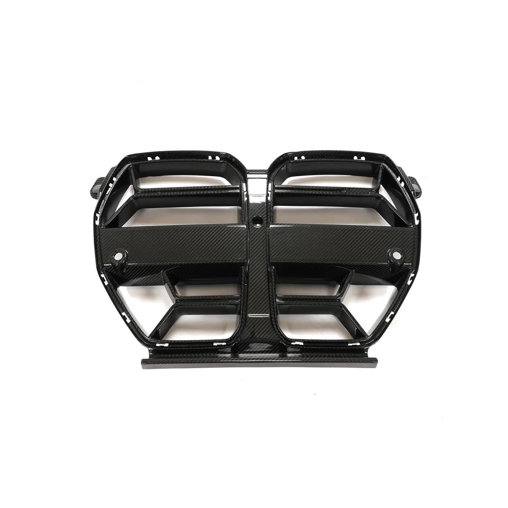 CSL Style Dry Carbon Fiber Front Kidney Grille for BMW G80/G82