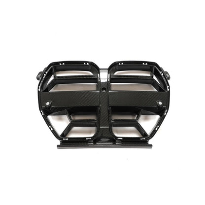 CSL Style Dry Carbon Fiber Front Kidney Grille for BMW G80/G82