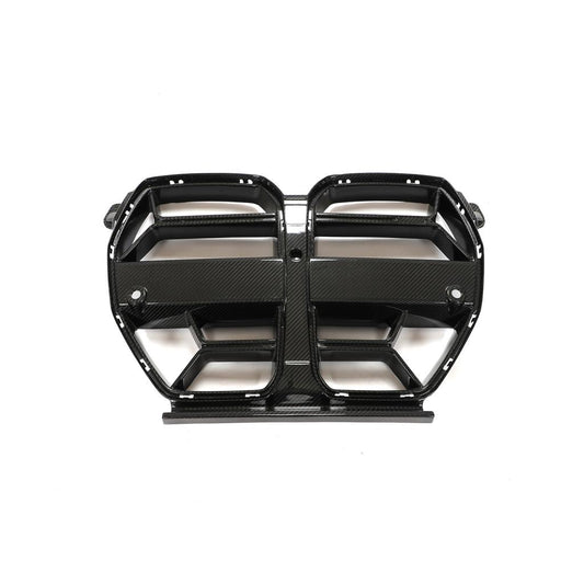 CSL Style Dry Carbon Fiber Front Kidney Grille for BMW G80/G82