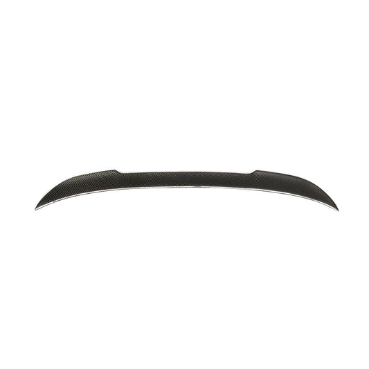 Top View of the CS Style Carbon Fiber Trunk Spoiler for BMW F30 and F80