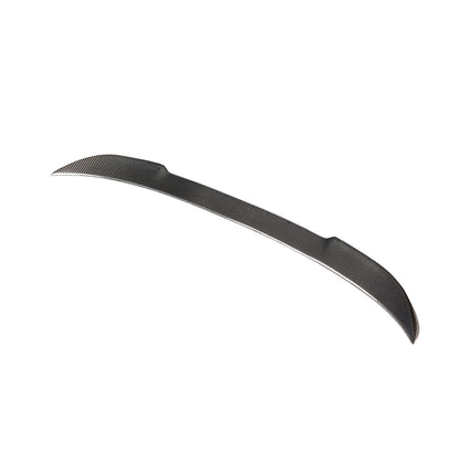 Angled View of the CS Style Carbon Fiber Trunk Spoiler for BMW F30 and F80