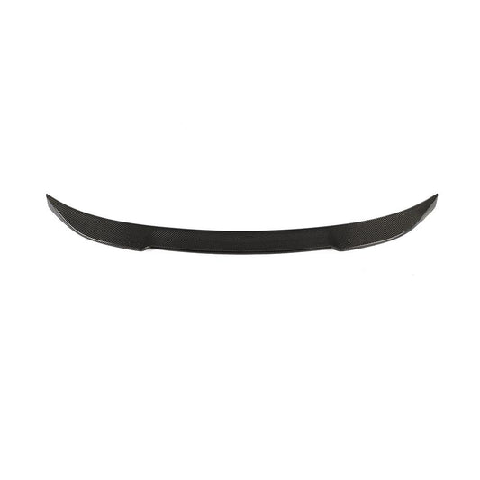 Back View of the CS Style Carbon Fiber Trunk Spoiler for BMW G20 & G80 