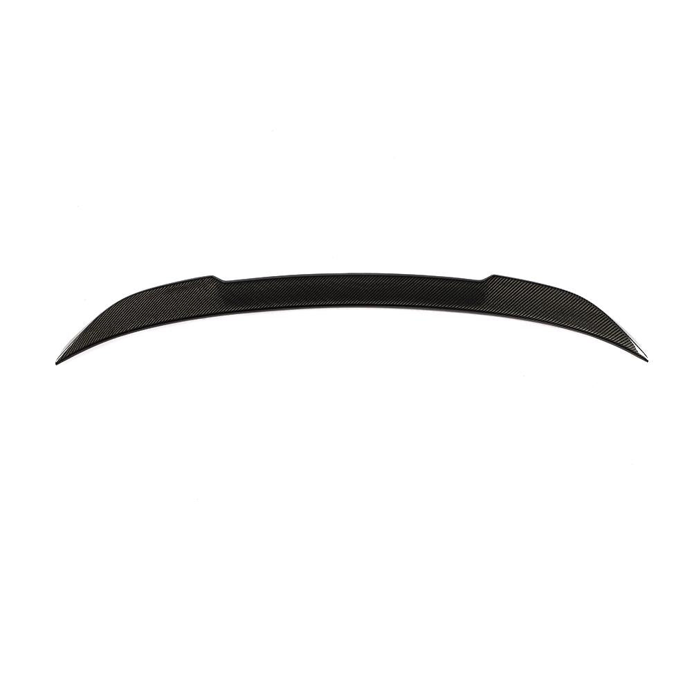 Front View of the CS Style Carbon Fiber Trunk Spoiler for BMW G20 & G80 