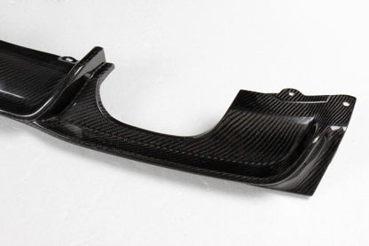 Closeup of the outlet of the Carbon Fiber Diffuser BMW F30 