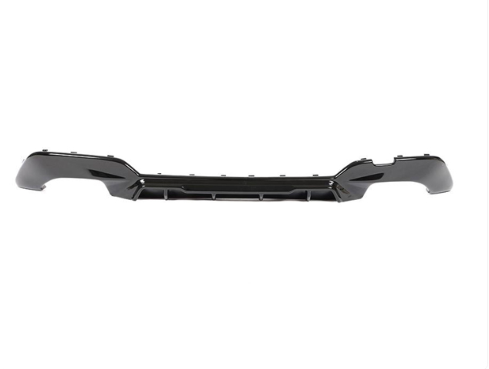 Back View of the Carbon Fiber Rear Diffuser BMW G20