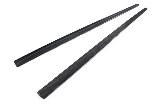 Carbon Fiber Side Skirts for BMW F32 angled view