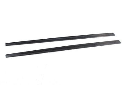 Flat View of the Carbon Fiber Side Skirts for BMW F32