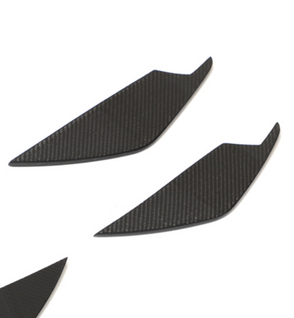 AC Style Carbon Fiber Front Bumper Canards for BMW G80/G82 (2021+)
