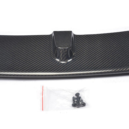 Closeup of the Weave Pattern for the M Performance Style Carbon Fiber Front Lip for BMW F30