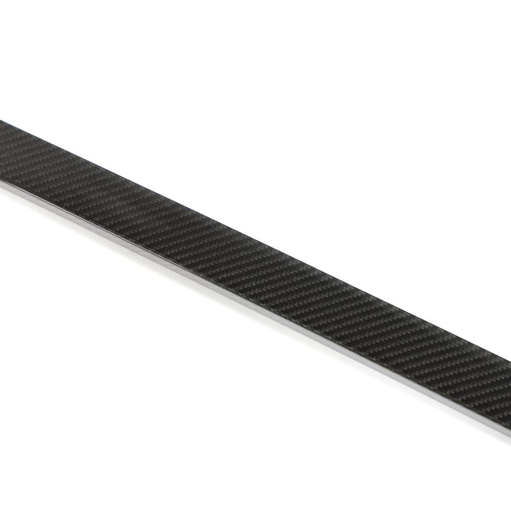 Closeup on the Dry Carbon Fiber Strut Brace for BMW G80/G82