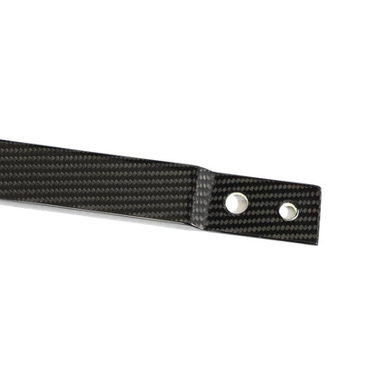 Closeup of the Dry Carbon Fiber Strut Brace for BMW G80/G82