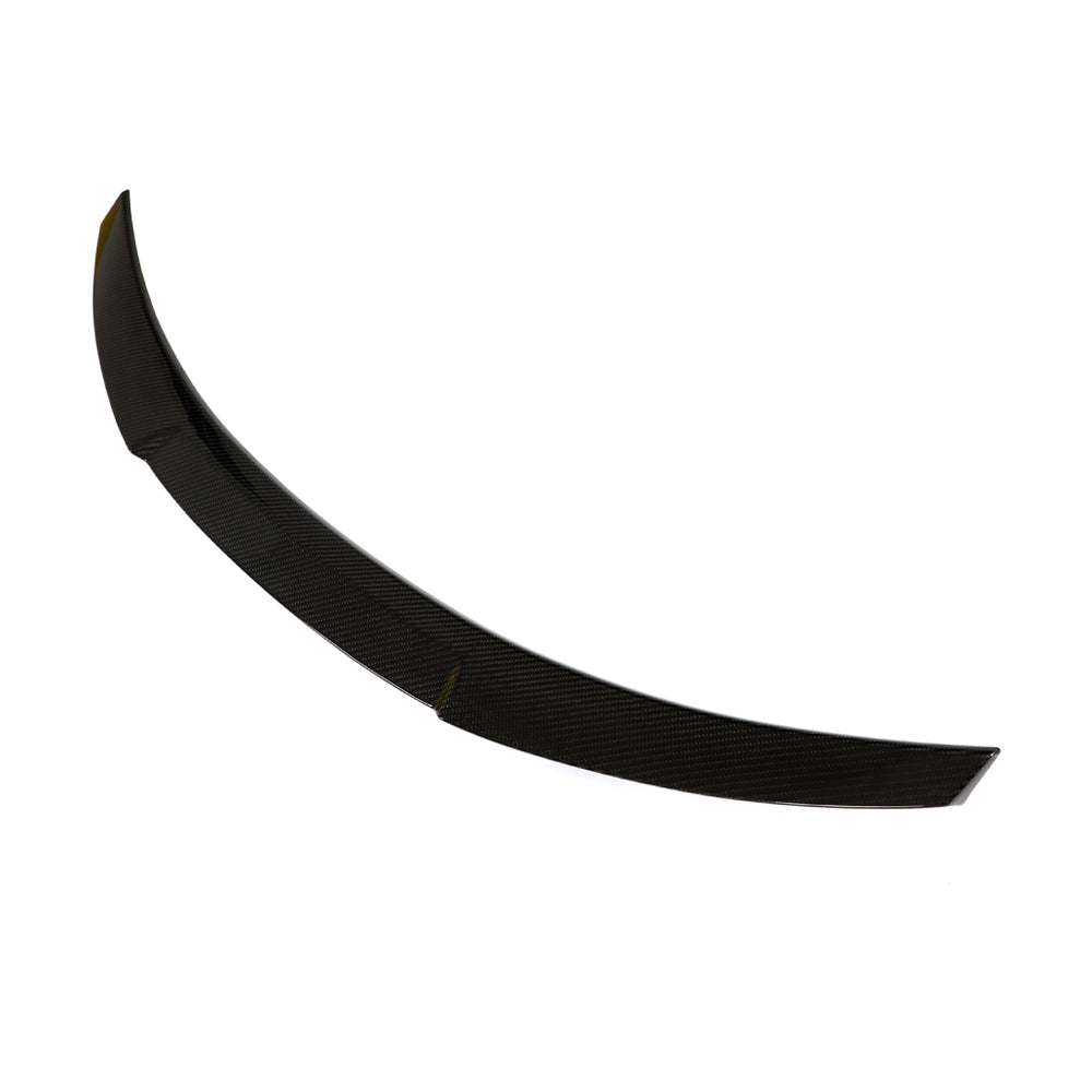 Side Angle of the Exclusive Dry Carbon Fiber Trunk Spoiler for BMW G20 & G80