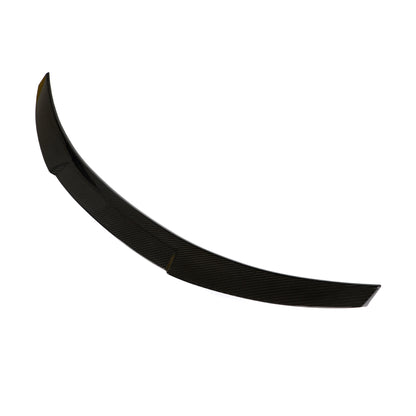 Side Angle of the Exclusive Dry Carbon Fiber Trunk Spoiler for BMW G20 & G80