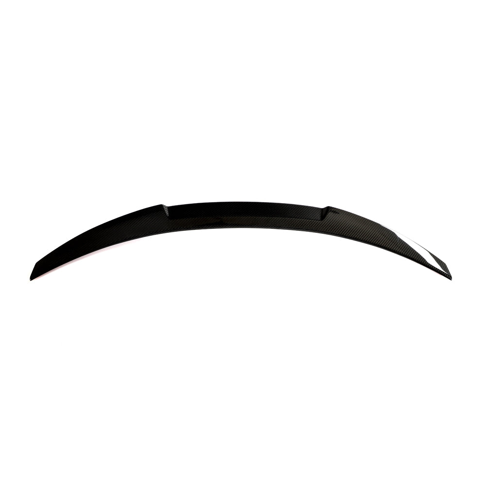 Top View of the Exclusive Dry Carbon Fiber Trunk Spoiler for BMW G20 & G80