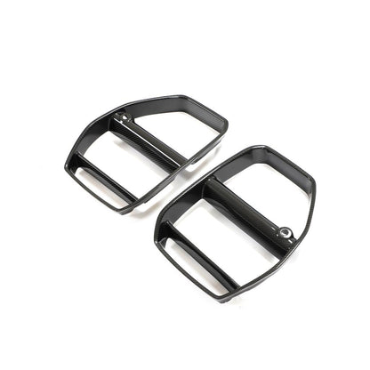 Another Angled View of the GT3 Style Dry Carbon Fiber Front Kidney Grille for BMW G80/G82