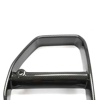 Closeup of the GT3 Style Dry Carbon Fiber Front Kidney Grille for BMW G80/G82