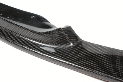 Closeup of the Weave of the Hamann Style Carbon Fiber Front Lip for BMW F30