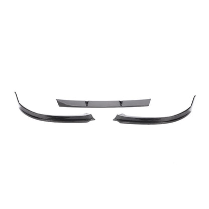 Front View of the IMS 3-Piece Carbon Fiber Front Lip for BMW G20 Non-M Sport