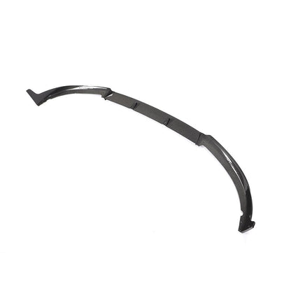 Top Angle View of the IMS 3-Piece Carbon Fiber Front Lip for BMW G20 Non-M Sport 