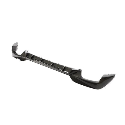 Side View of the IMS Carbon Fiber Rear Diffuser for BMW G20