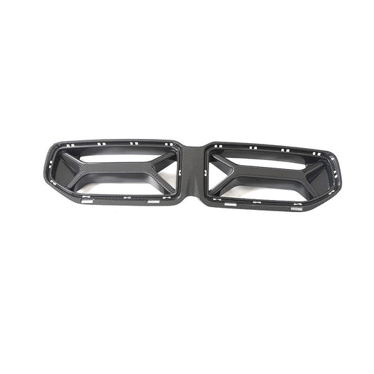 top view on the IMS Dry Carbon Fiber Grille for BMW M2 G87 (2023+)